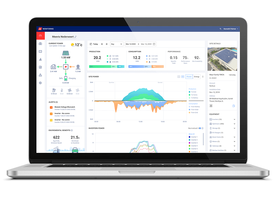 SolarEdge monitoring platform